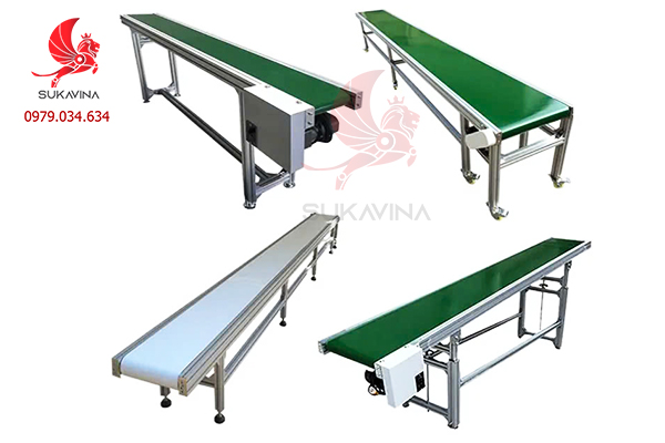 so s&aacute;nh băng tải pvc v&agrave; băng tải cao su